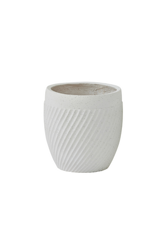 Coli Composite Pot - White