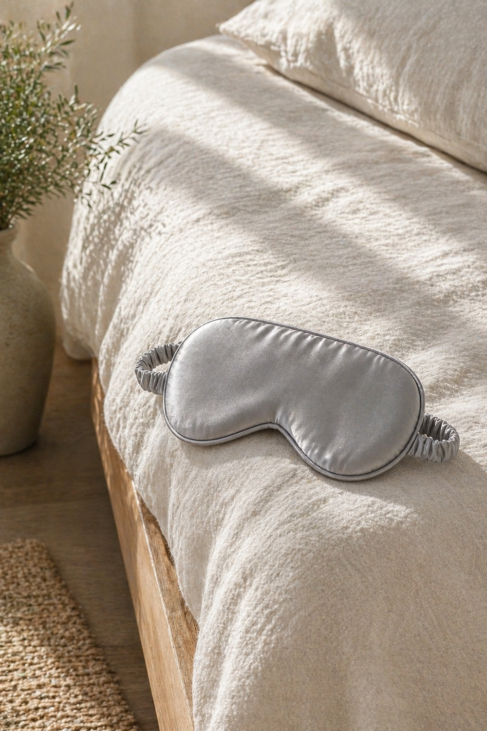 SILK SENSATION - Eye Mask - Silver