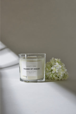 SOCIETY HOME - Visions of Venice Scented Soy Candle 400g