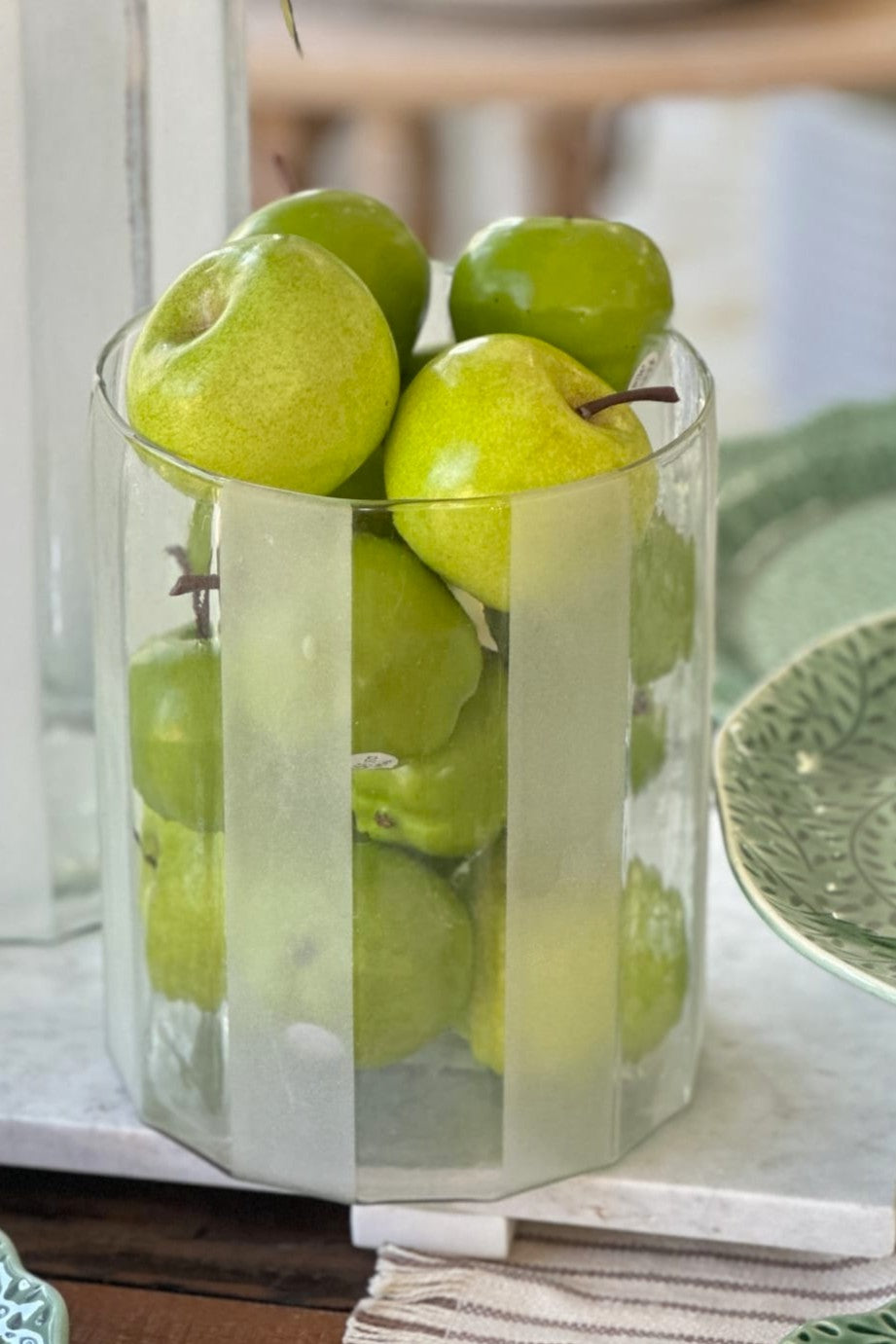 Large Green Apple - Magpie Style