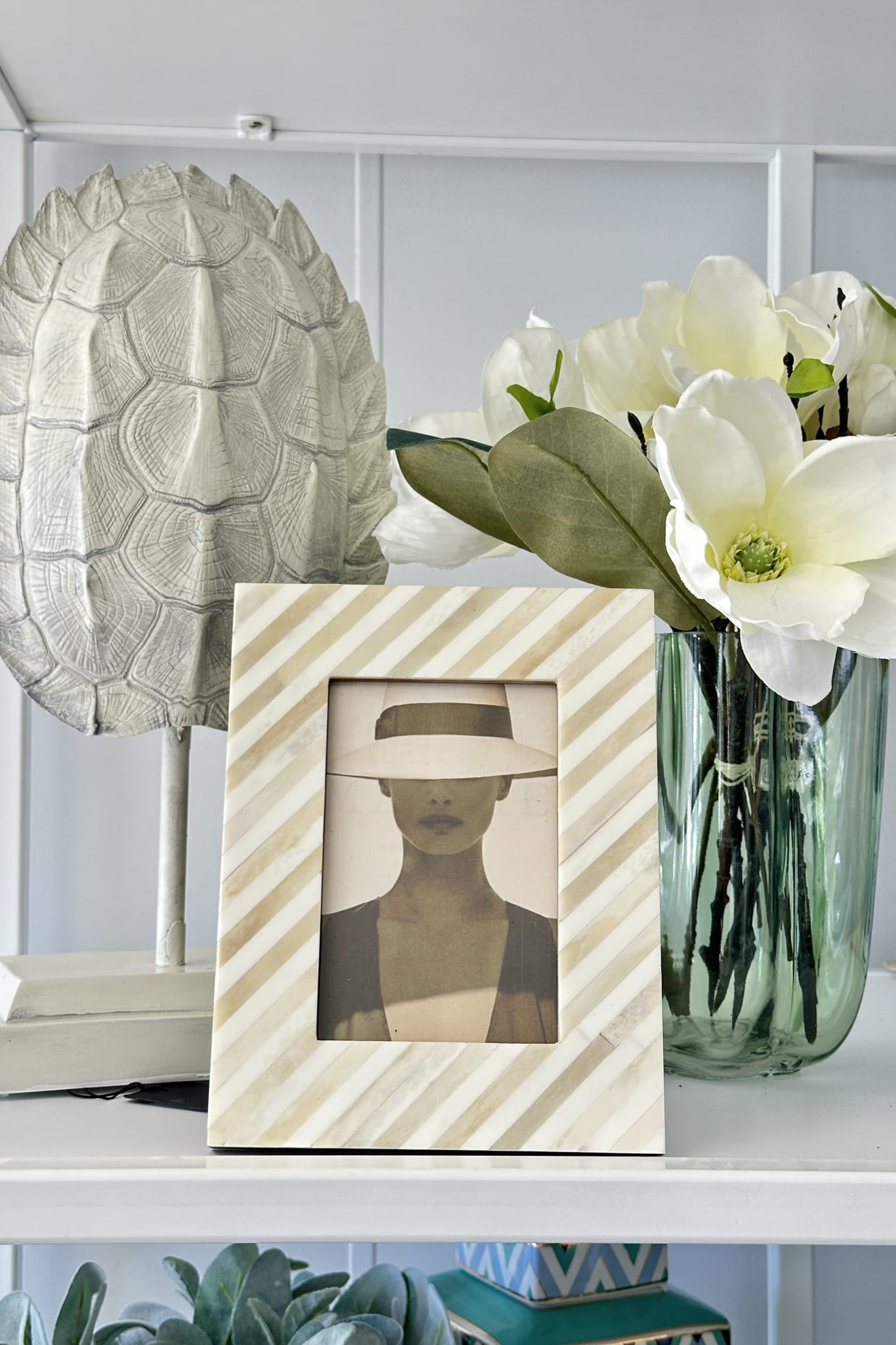 Sth Hampton Frame 4x6 Diagonal Stripes - Magpie Style