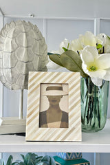 Sth Hampton Frame 4x6 Diagonal Stripes