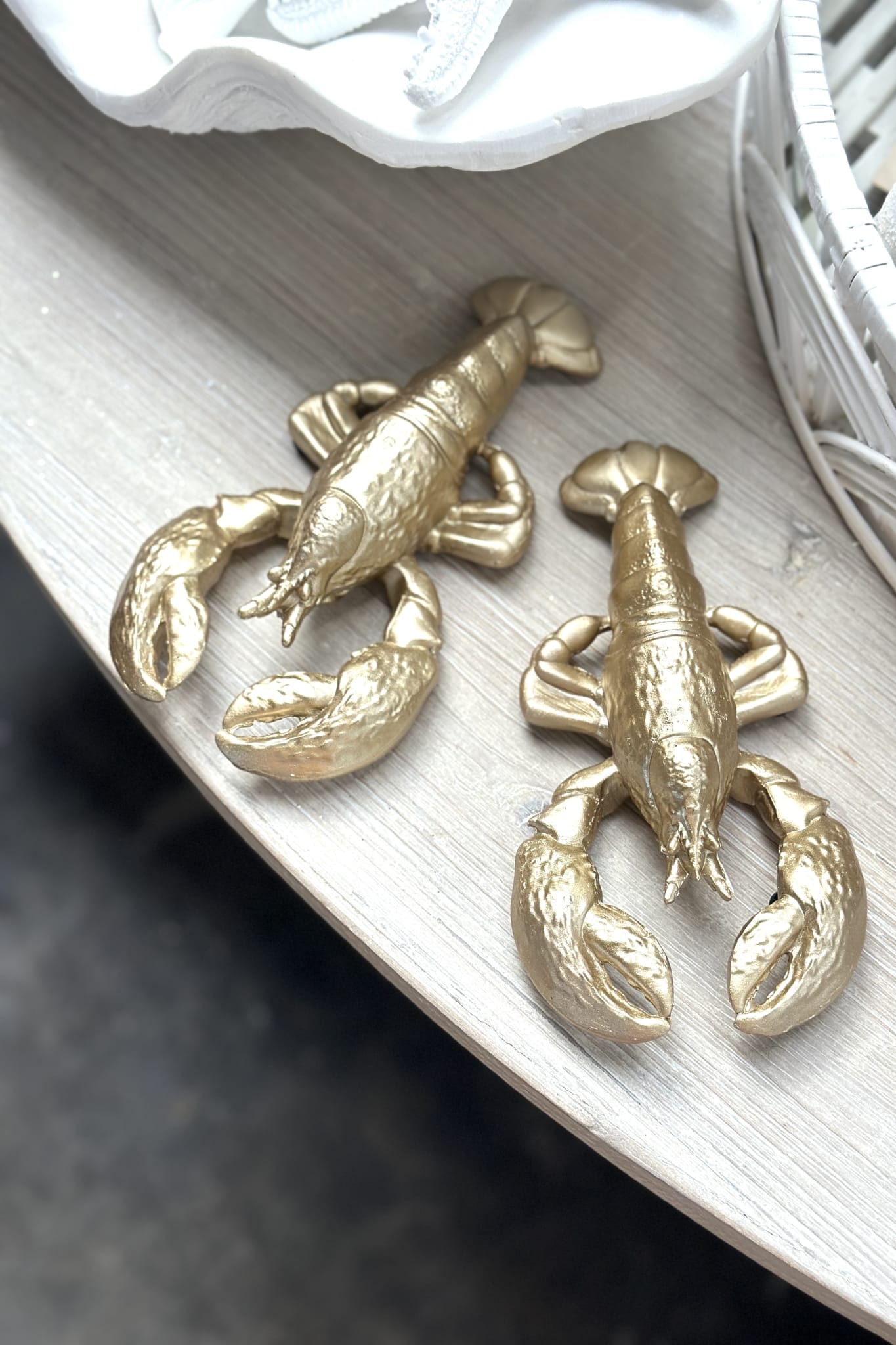 Maine Lobster Resin Sculpture - Magpie Style