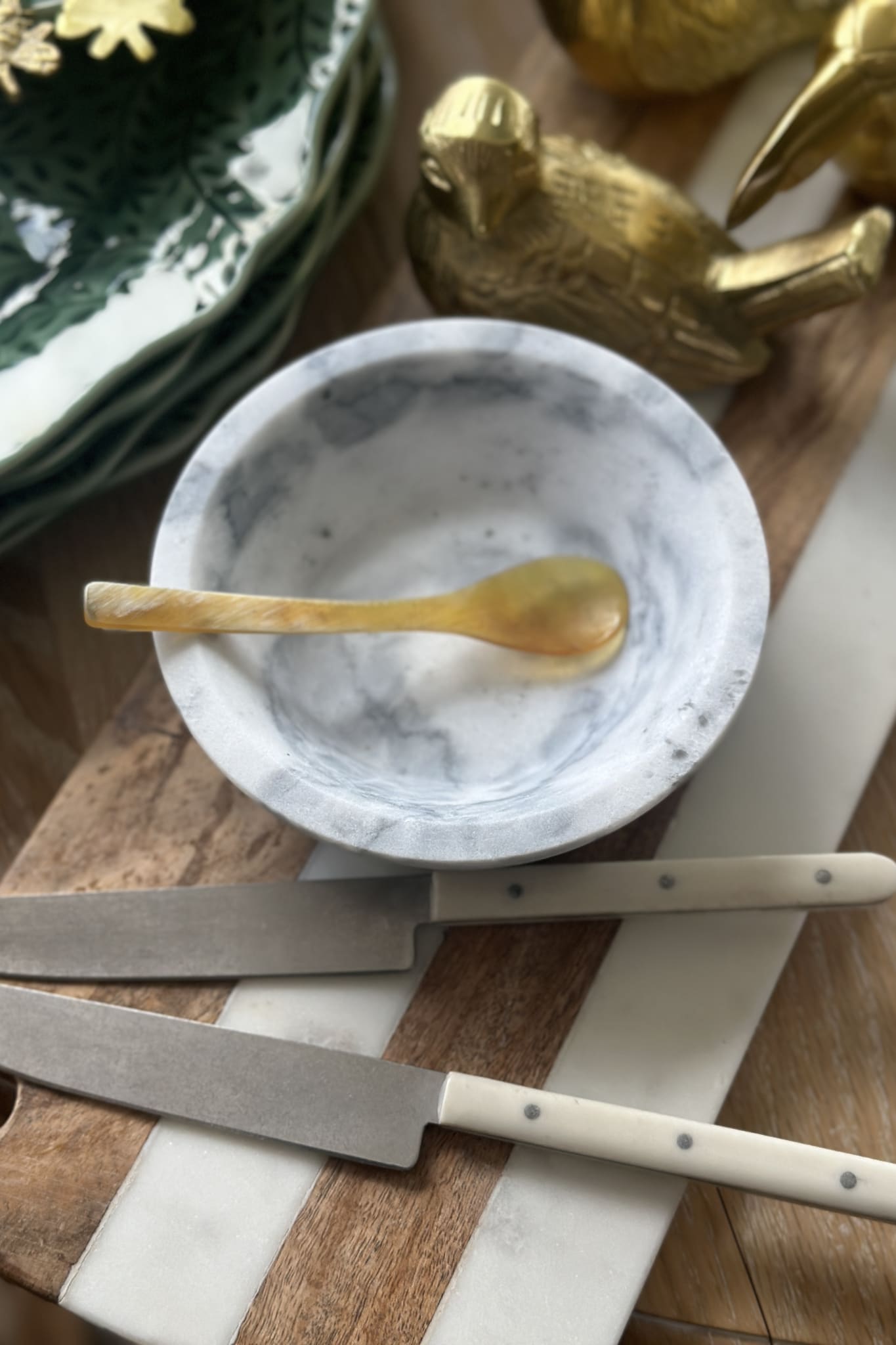 Nuvolo Marble Bowl Small - Magpie Style