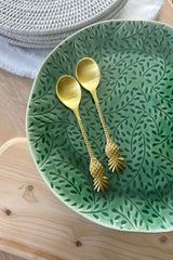 Pineapple Isle Brass Spoon - Teaspoon