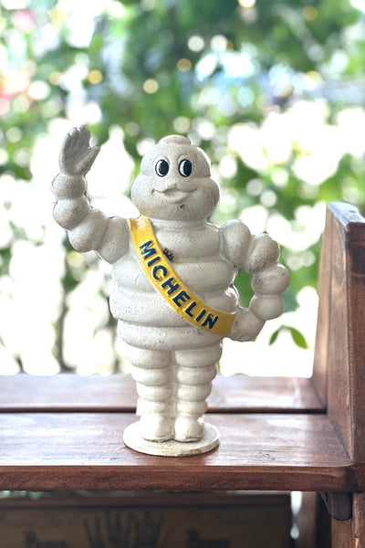 Michelin Man Waving Ornamental Bank – Magpie Style