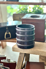 Leather Pen Holder - Chocolate Brown