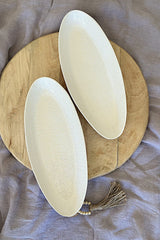 WONKI WARE Bamboo Platter Small - Lace