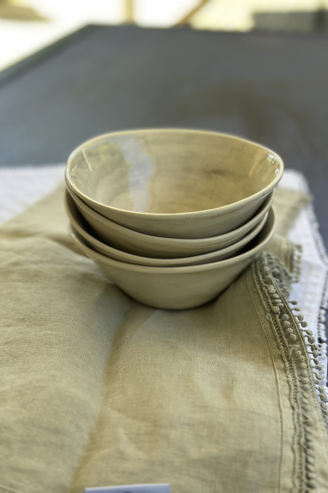 WONKI WARE Dessert Bowl - Beach Sand - Magpie Style
