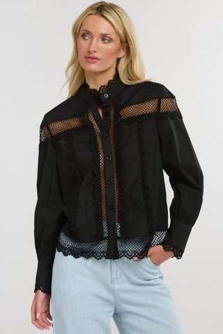 365 DAYS Victoria Blouse - Licorice