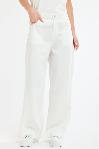 365 DAYS Celeste Tencel Pant - White