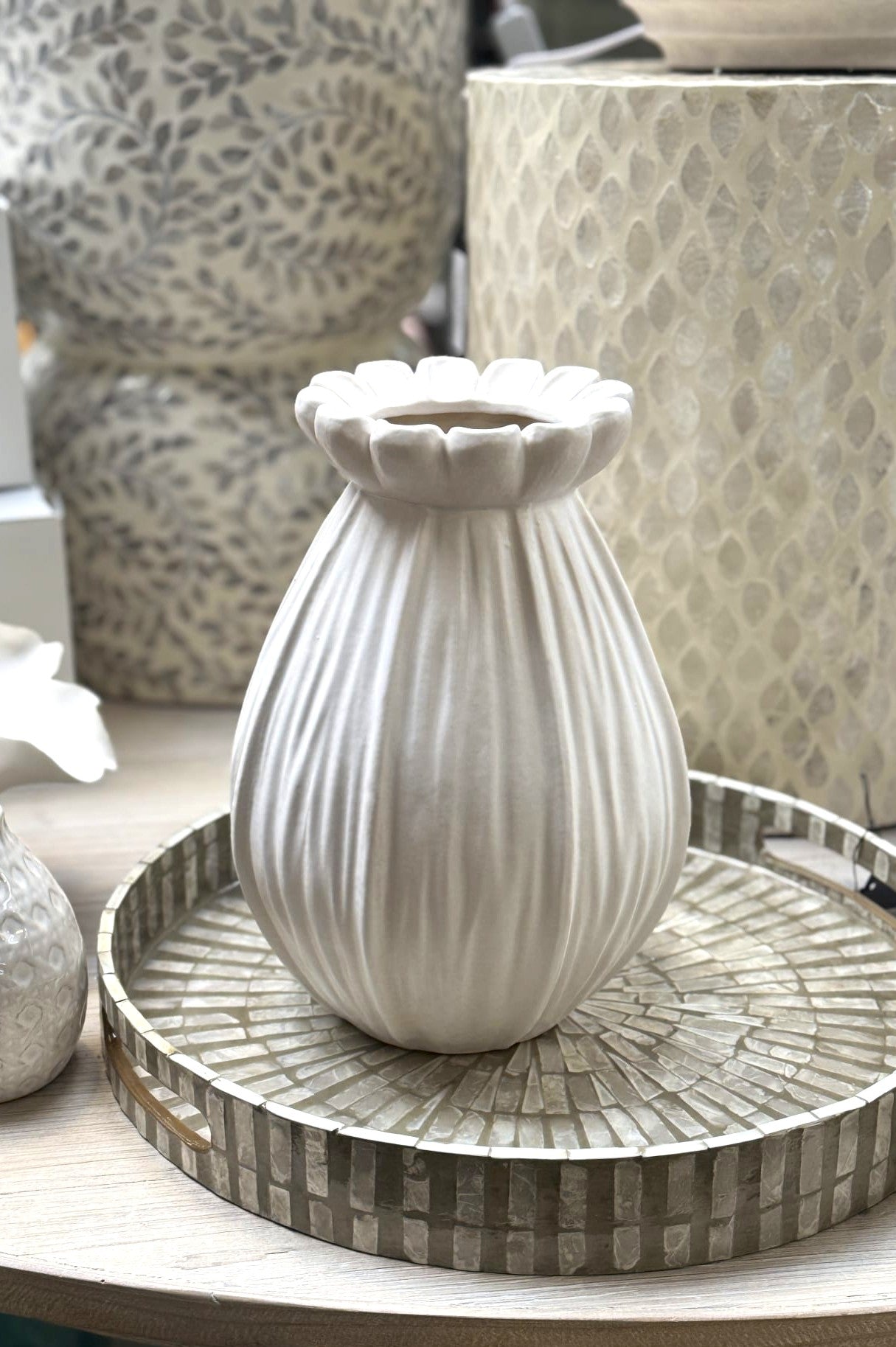 Pod Vase XL - Magpie Style