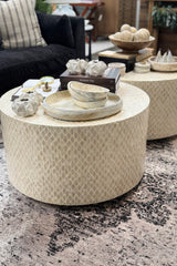 Catalina Capiz Shell Inlay Coffee Table