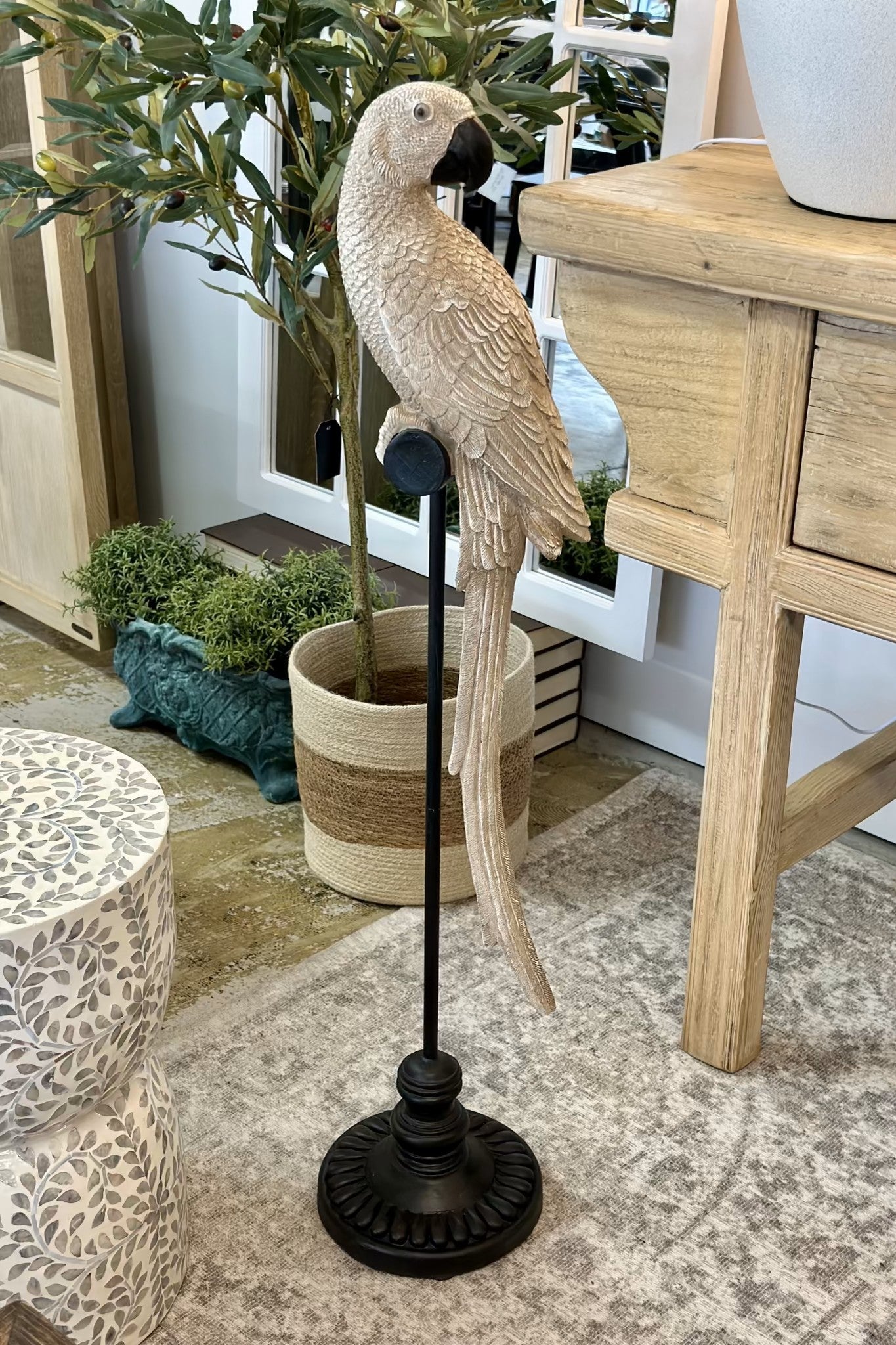 Amabela Large Parrot - Natural - Magpie Style