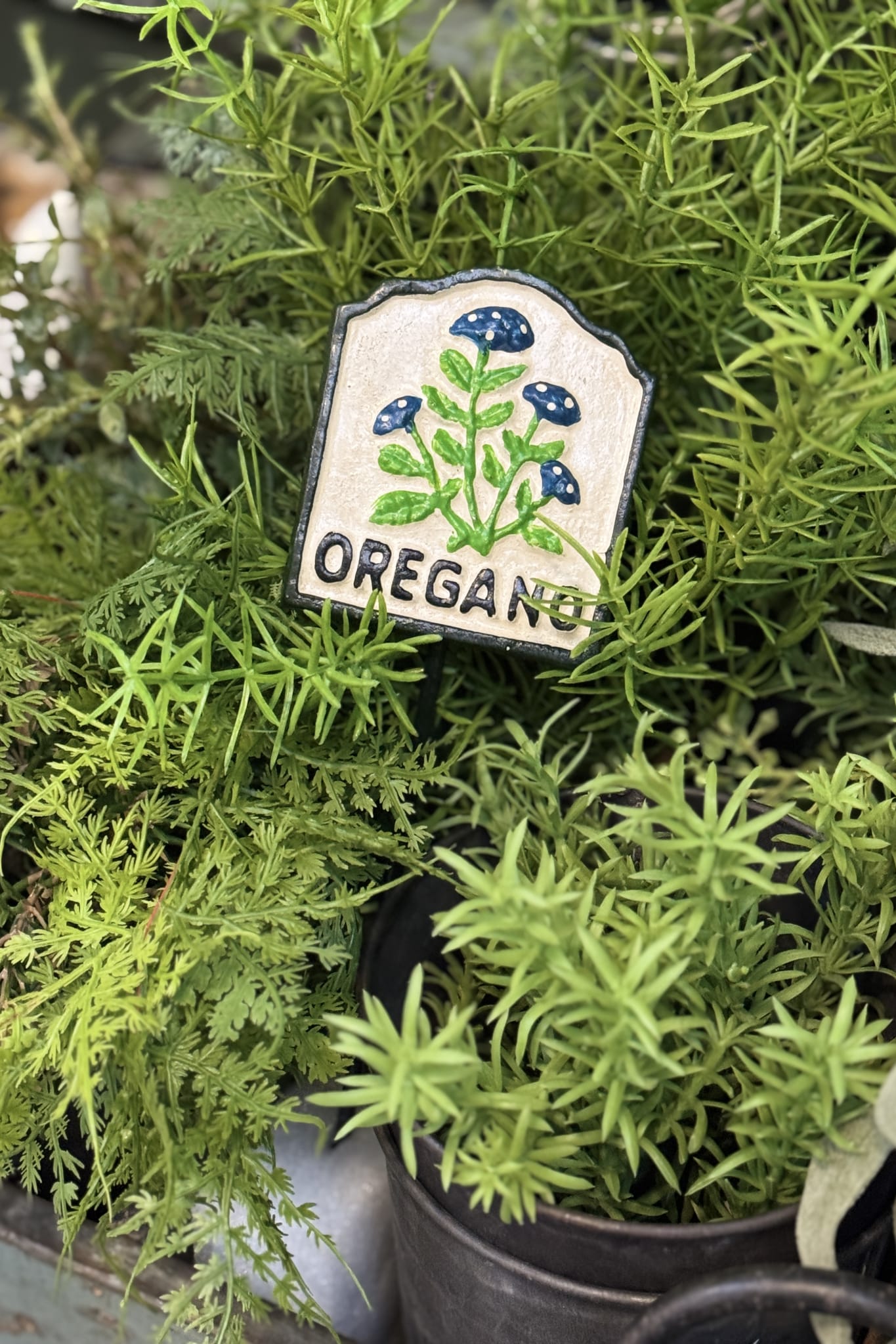 Oregano Herb Sign - Magpie Style