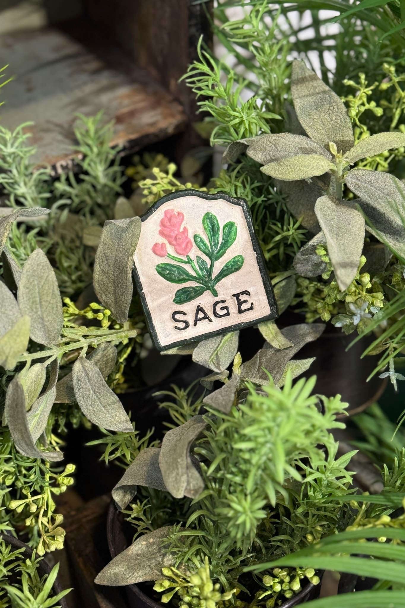 Sage Herb Sign - Magpie Style