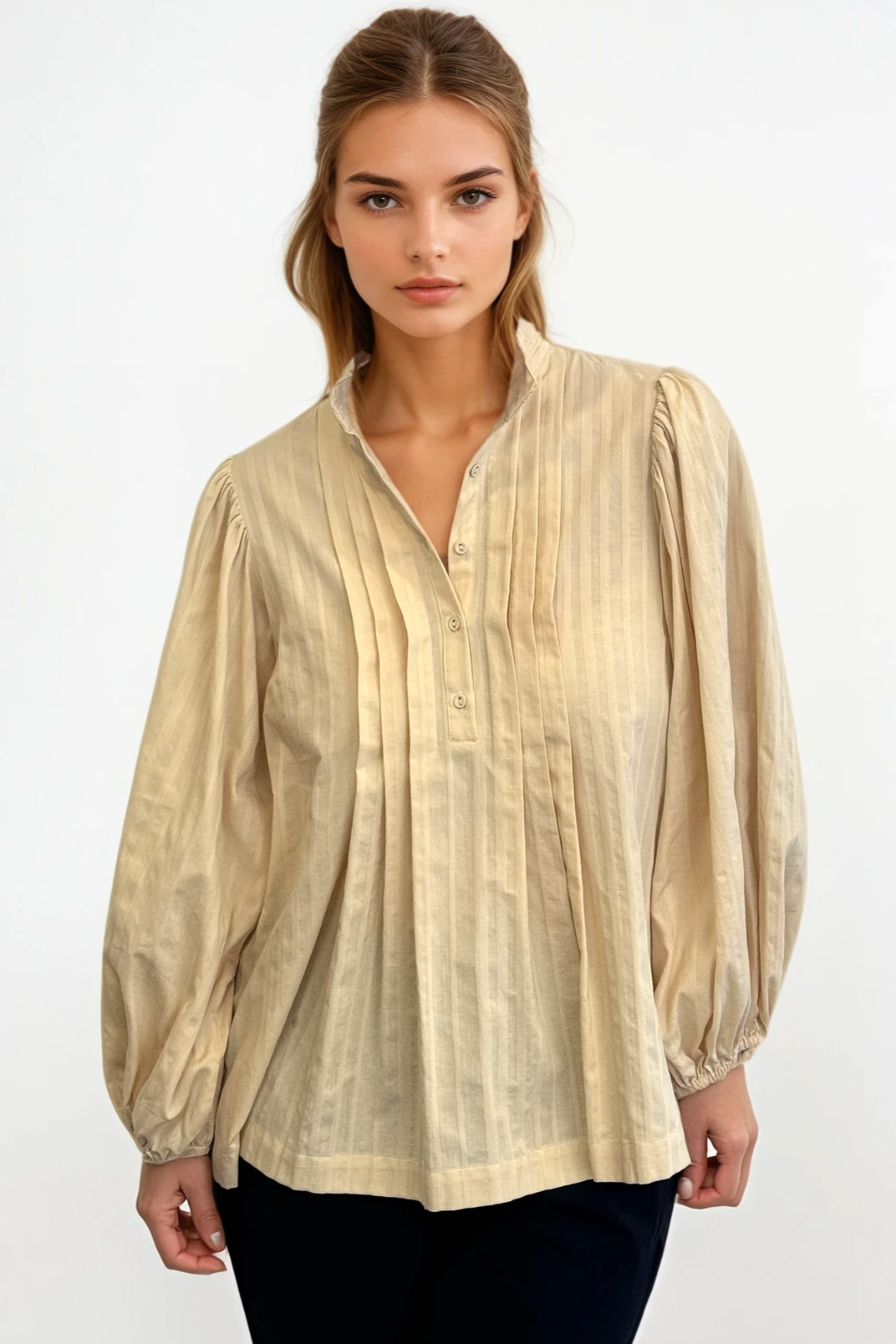 LOUGHLIN Hyde Blouse - Nougat - Magpie Style