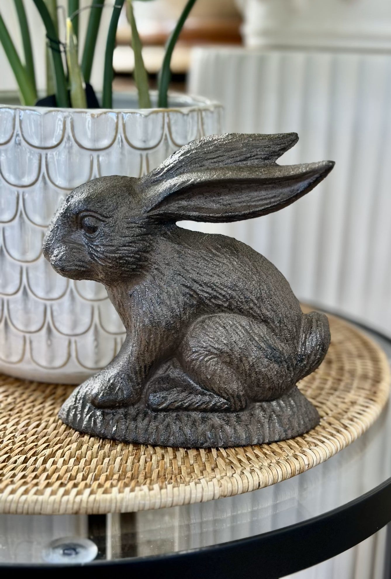Rabbit Doorstop - Magpie Style