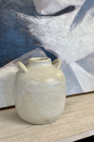 Lawe Ceramic Urn - Natural