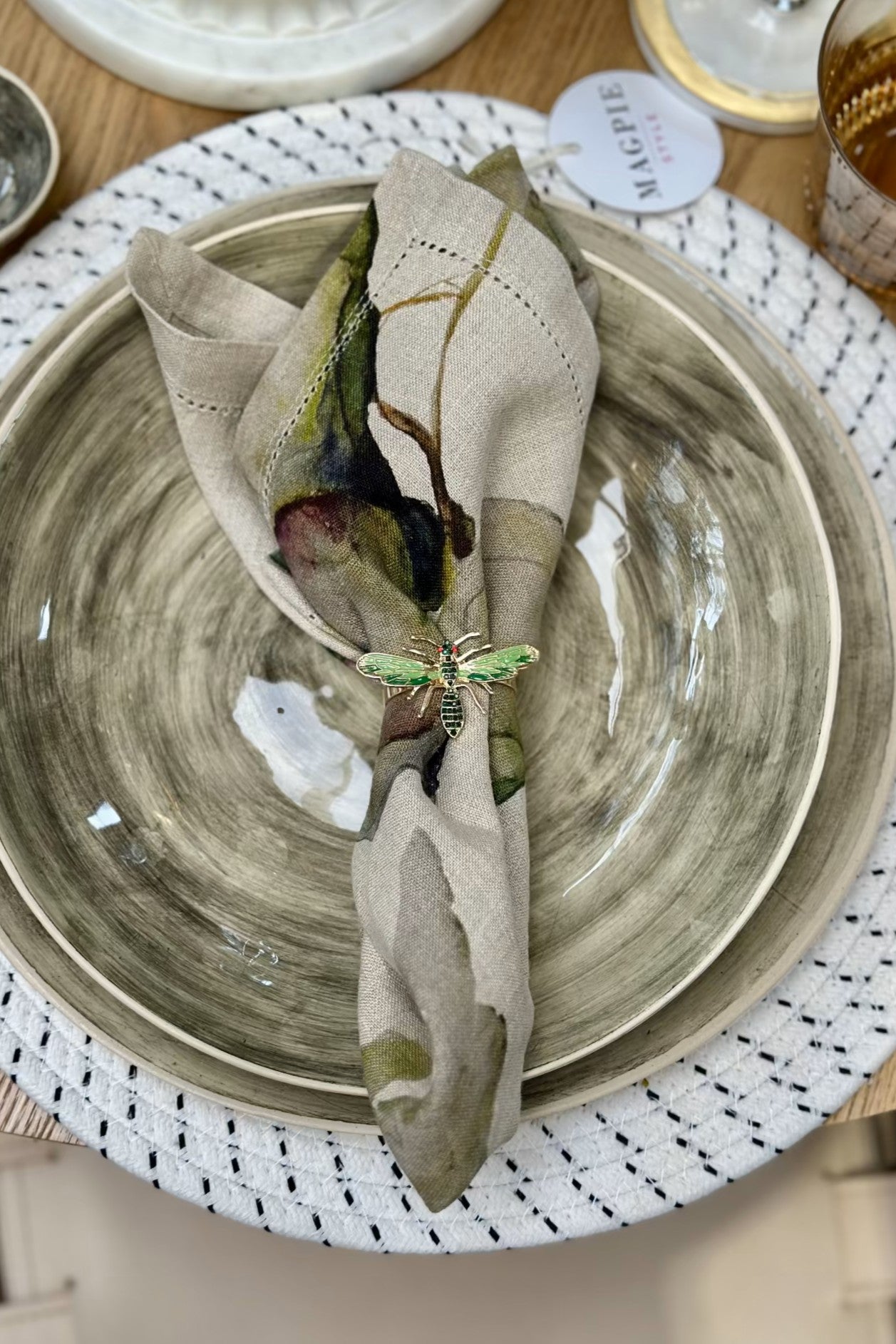 Ivy & Fig Linen Napkin - Magpie Style