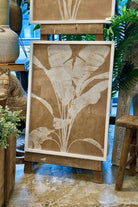 Banana Frame Glass Print - Magpie Style