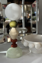Mecy Porcelain Lamp - Multi - Magpie Style