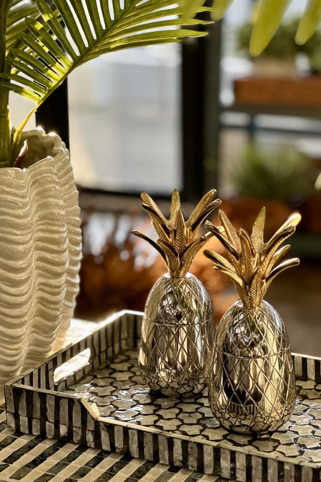 Mixed Metals Pineapple - Magpie Style