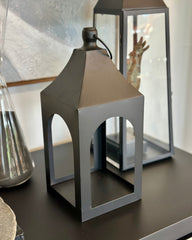 Short Morrocan Lantern - Black