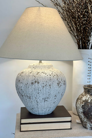 Tucsan Stone Lamp - Med