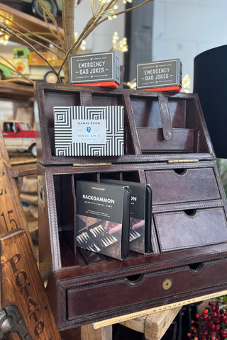 Leather Stationary Box