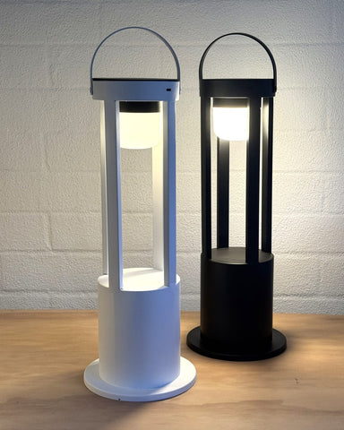 Solar Lantern 45cm - White