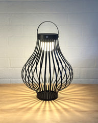Solar Lantern 40cm - Black