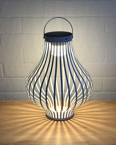 Solar Lantern 40cm - White