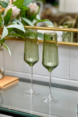 Palm Royale Flutes - Set of Two