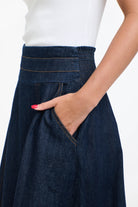 365 DAYS Dakota Denim Skirt - Dark Denim - Magpie Style