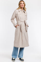 365 DAYS Erika Trench Coat - Vanilla Cream
