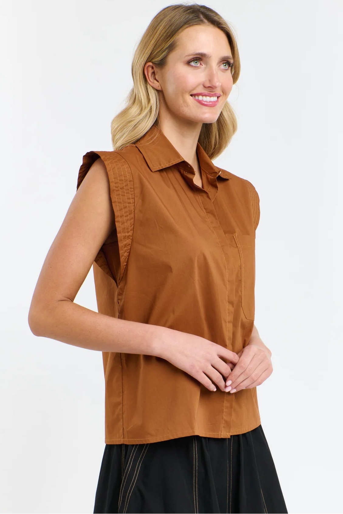 365 DAYS Gigi Shirt - Brandy - Magpie Style
