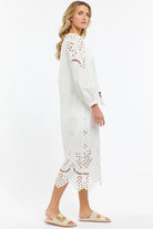 365 DAYS Fiore Rosa Dress - White - Magpie Style