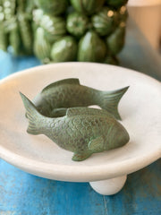 Bronze Koi Fish - Verdigris