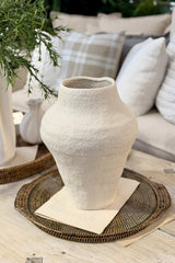 Sculpted Chalk Vessel