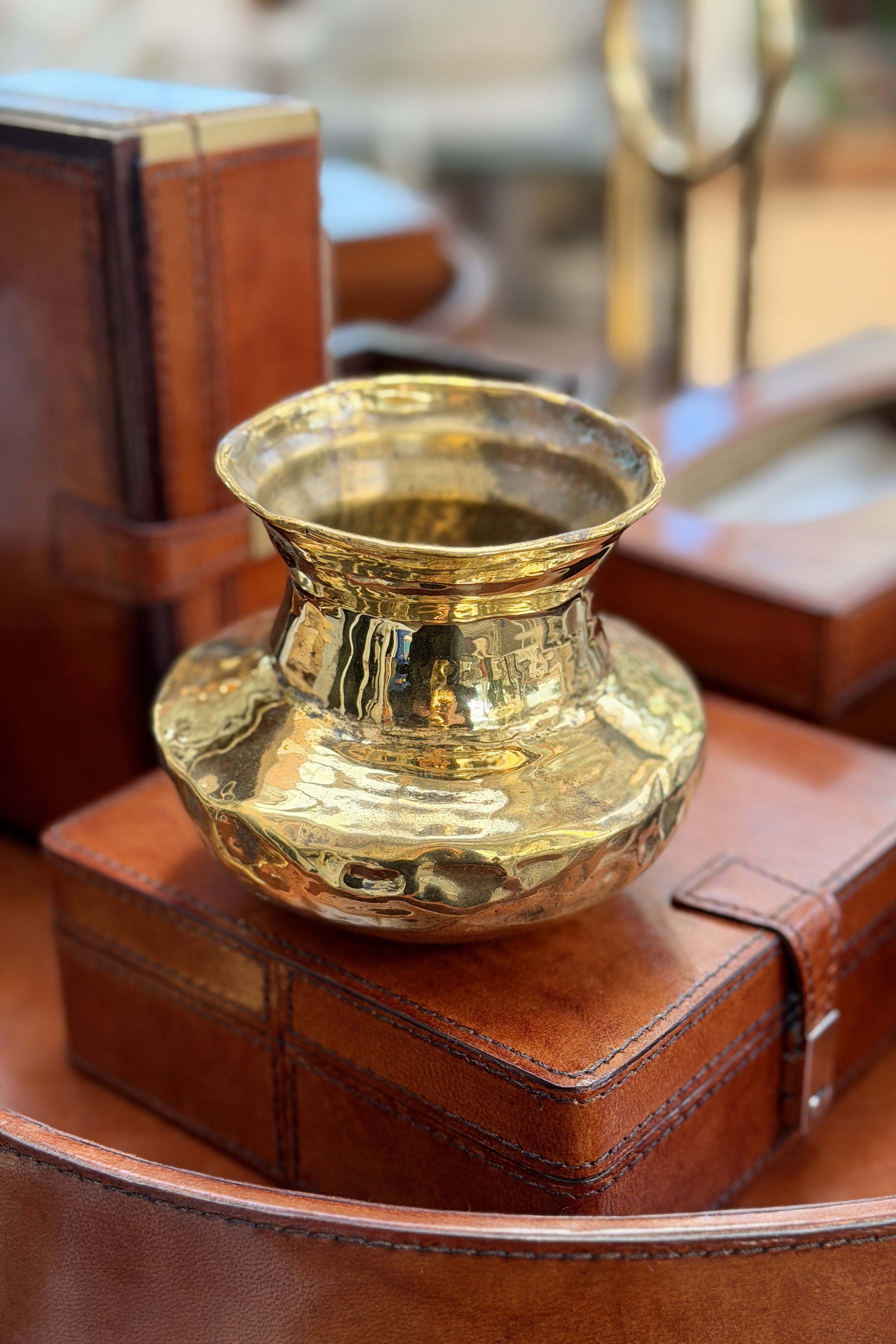 Brass Water Pot - Magpie Style