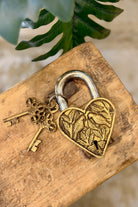 Brass Love Bird Lock - Magpie Style