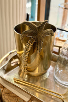 Palm Tree Champagne Bucket - Gold - Magpie Style