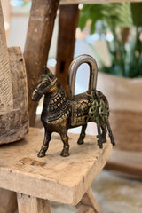 Black Horse Brass Lock