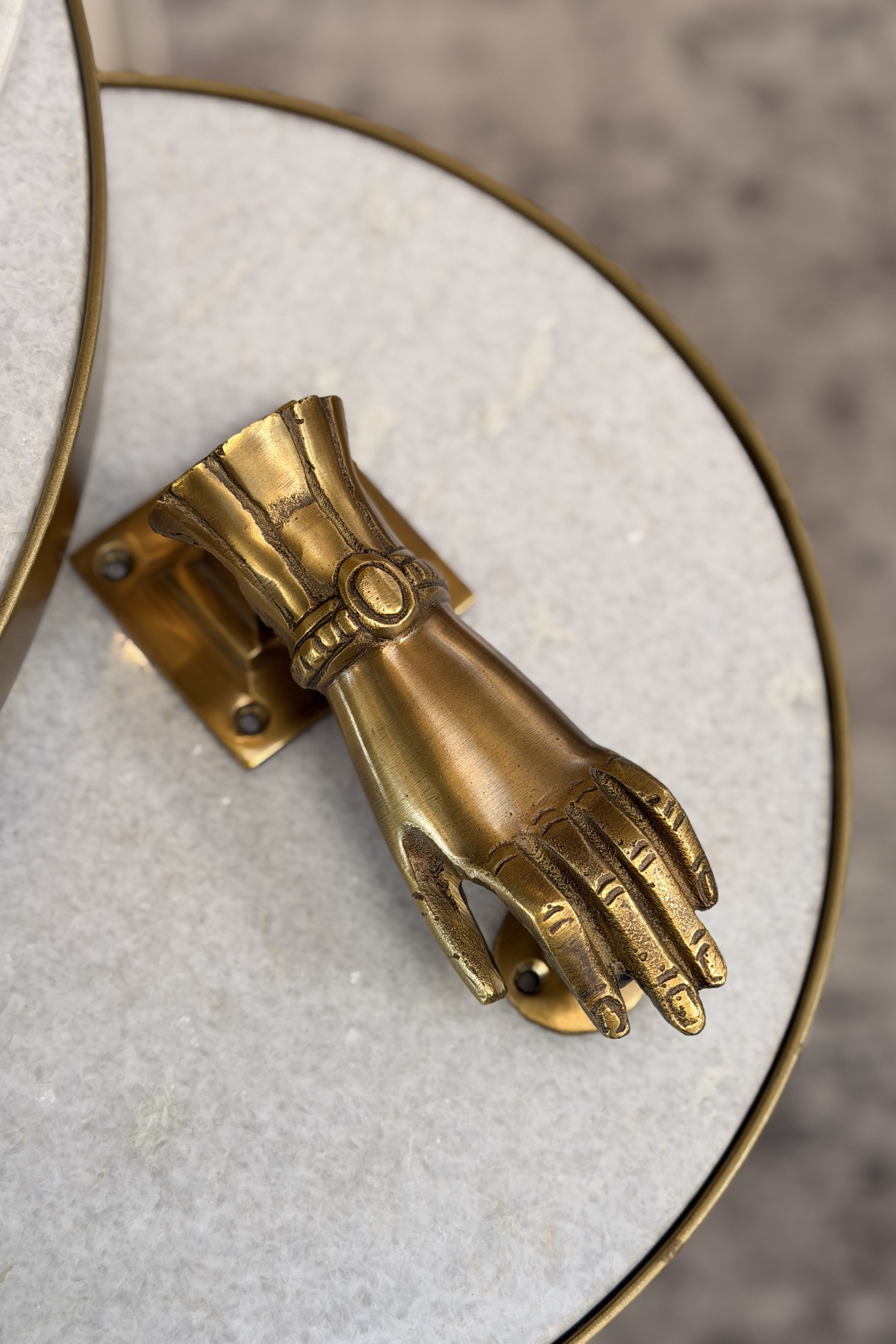 Hand Door Knocker - Magpie Style