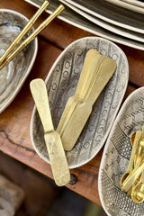 Brass Spreader Knife