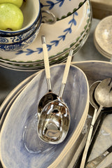 Bone inlay Serving Spoon / Ice scoop