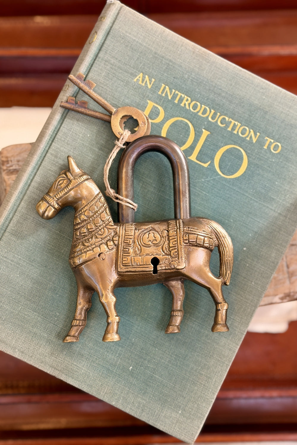 Brass Horse Lock