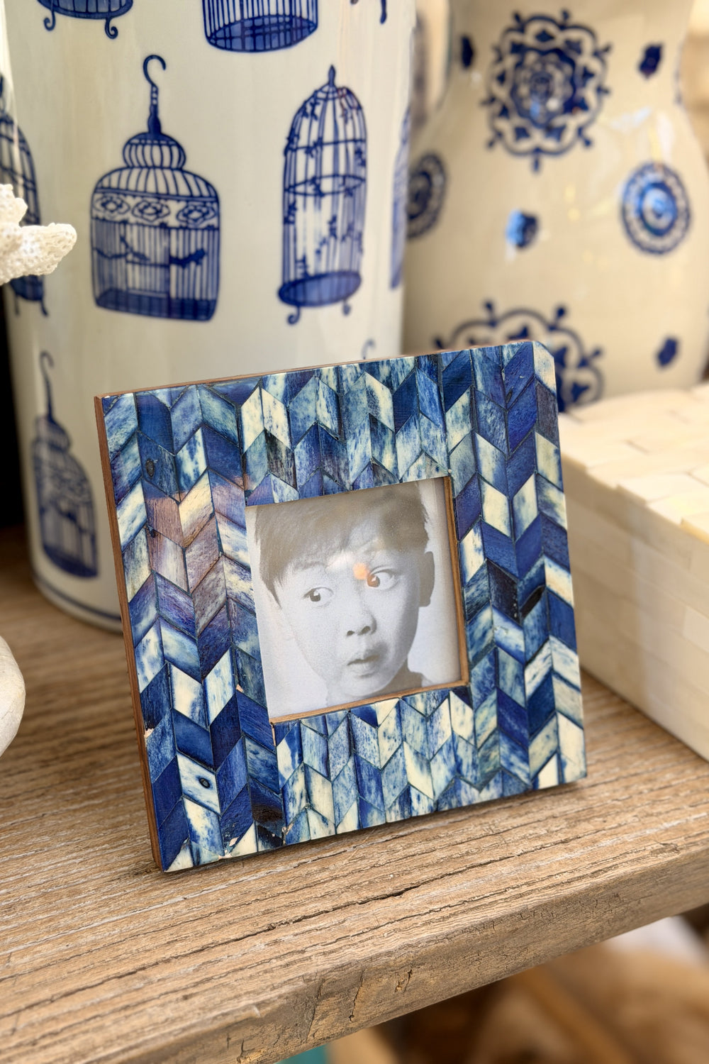 Indigo Bone Inaly Frame