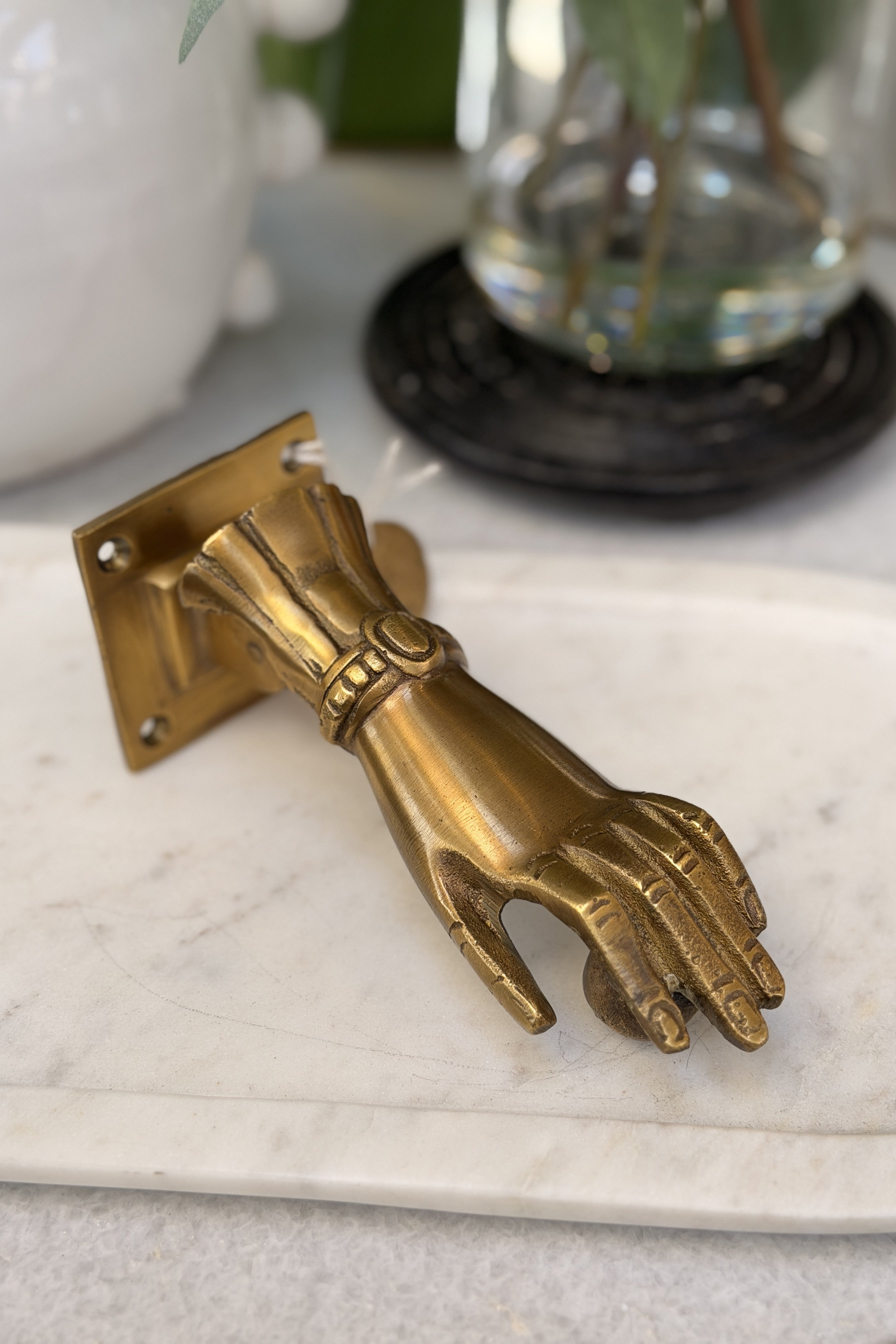 Hand Door Knocker - Magpie Style